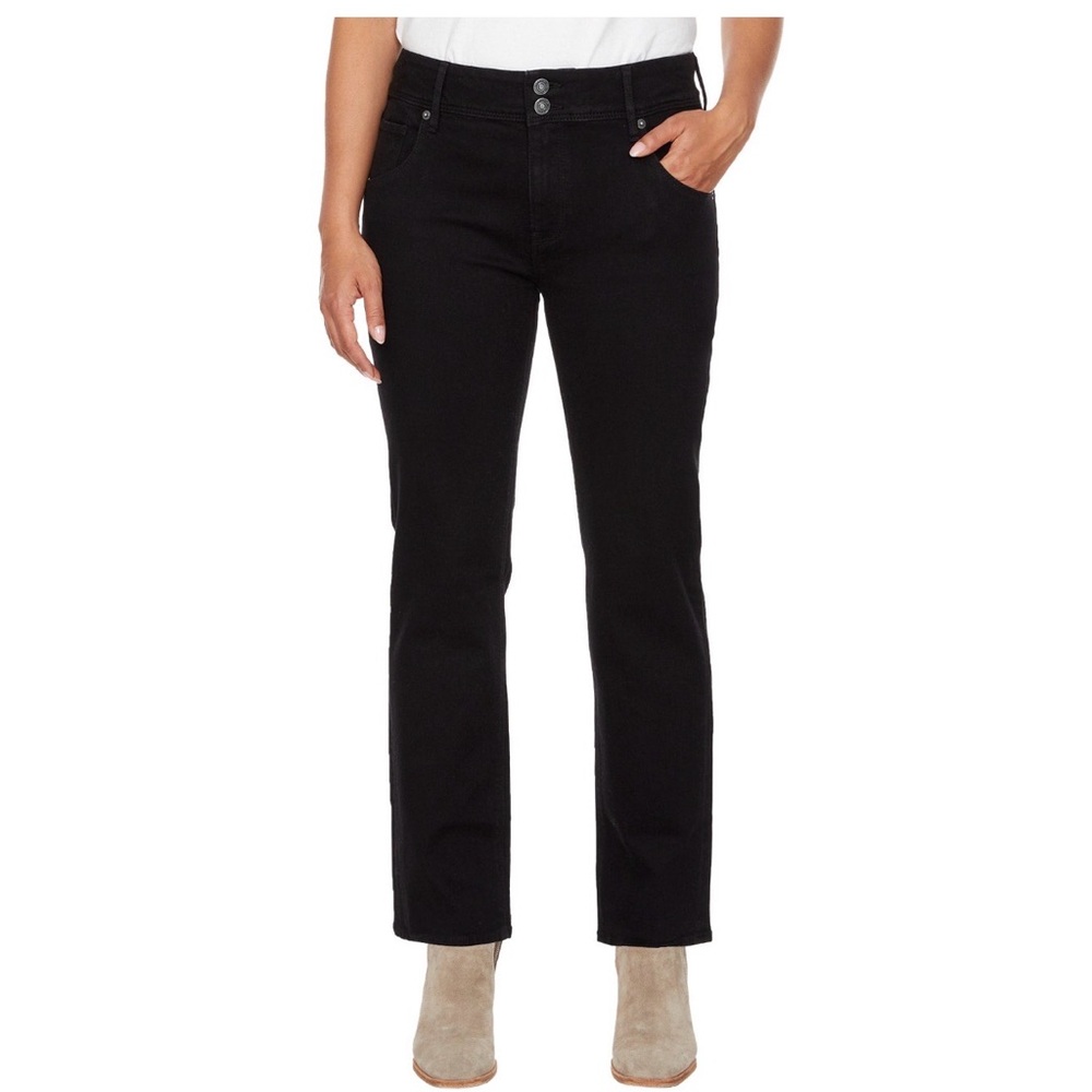 Hudson Jeans Women's Black Straight-Leg Jeans